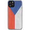 Czech Republic Flag Distressed iPhone 11 Pro Clear Case